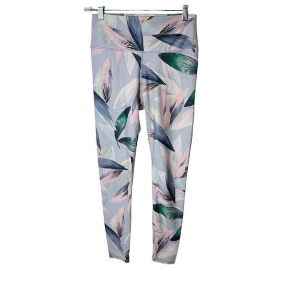 Fabletics Floral Define Power Hold High-Waisted Athleticwear Yoga Leggings S - Picture 2 of 4